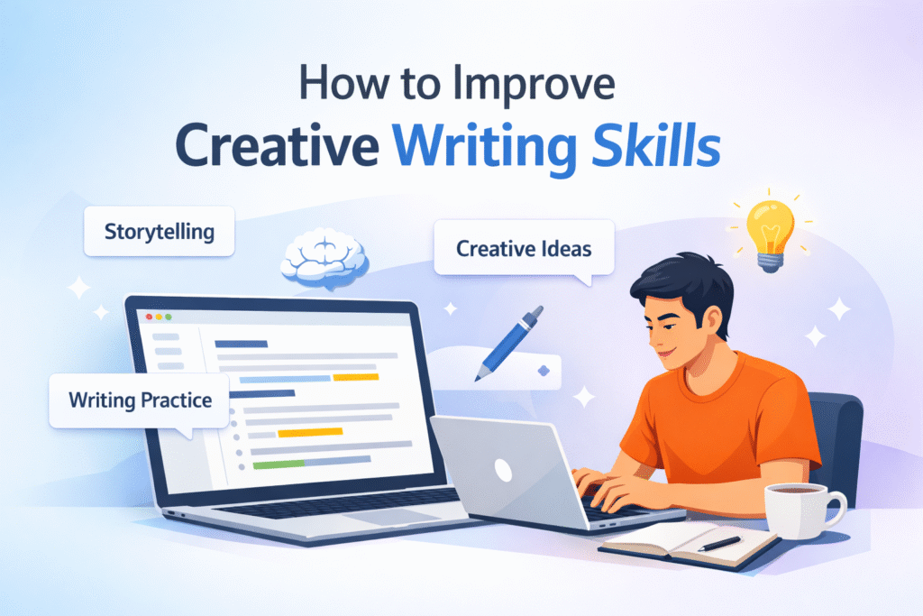 How to Improve Creative Writing Skills (Step-by-Step Guide)